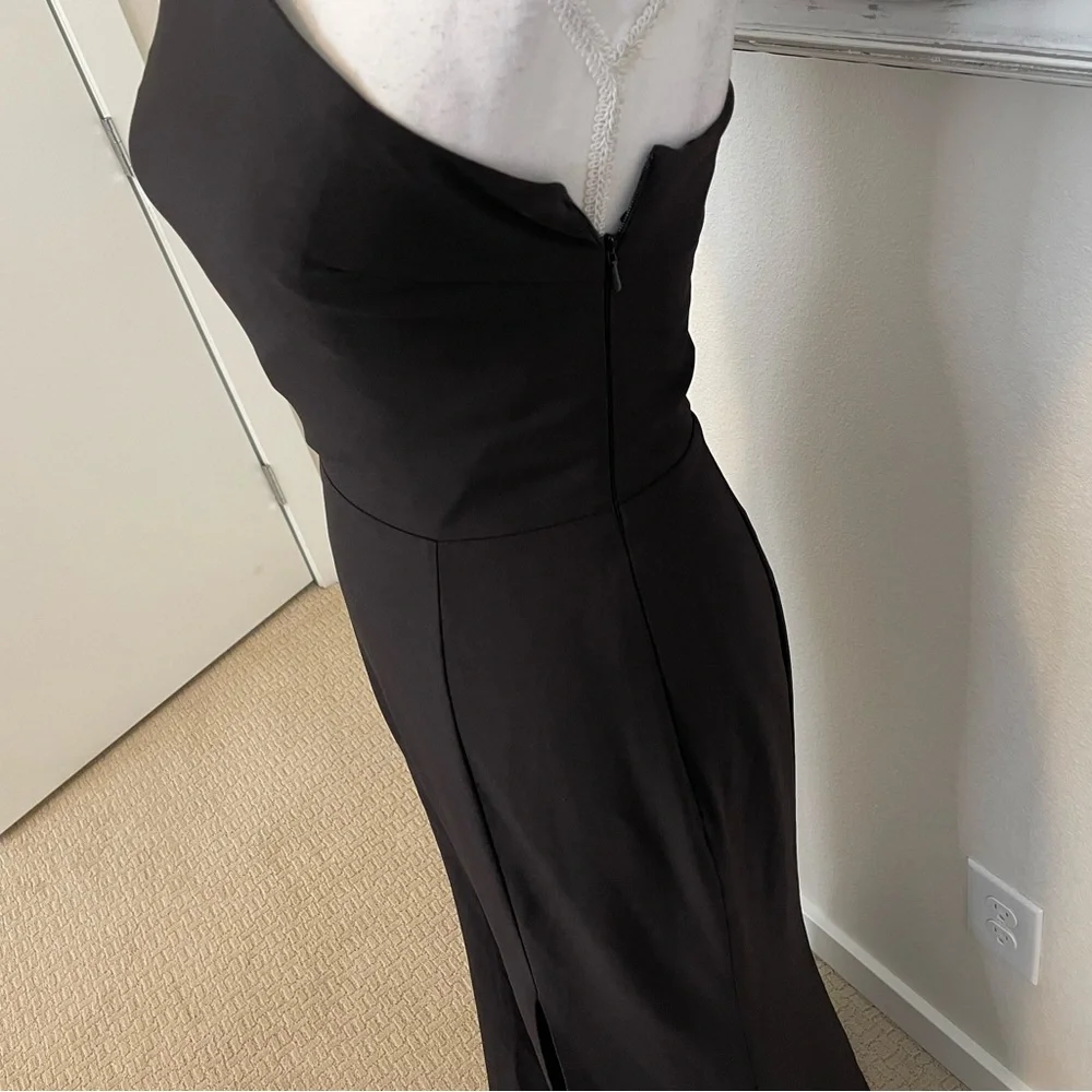 AMSALE Sloan Black Gown, Size 2 - Picture 9 of 13